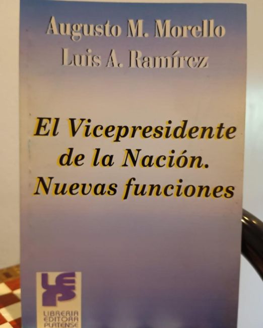 El vicepresidente de la Nación. Nuevas funciones