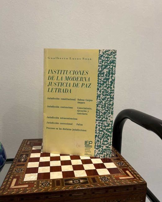 Instituciones de la moderna Justicia de Paz Letrada